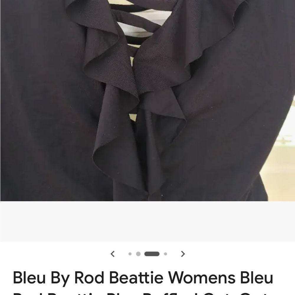 NWT—-Bleu Rod Beattie Black Swimsuit - Picture 5 of 8